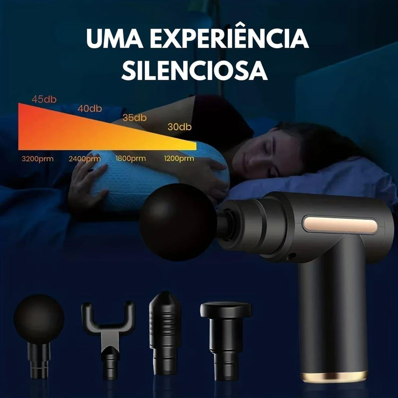 Mini Massageador Elétrico Portátil