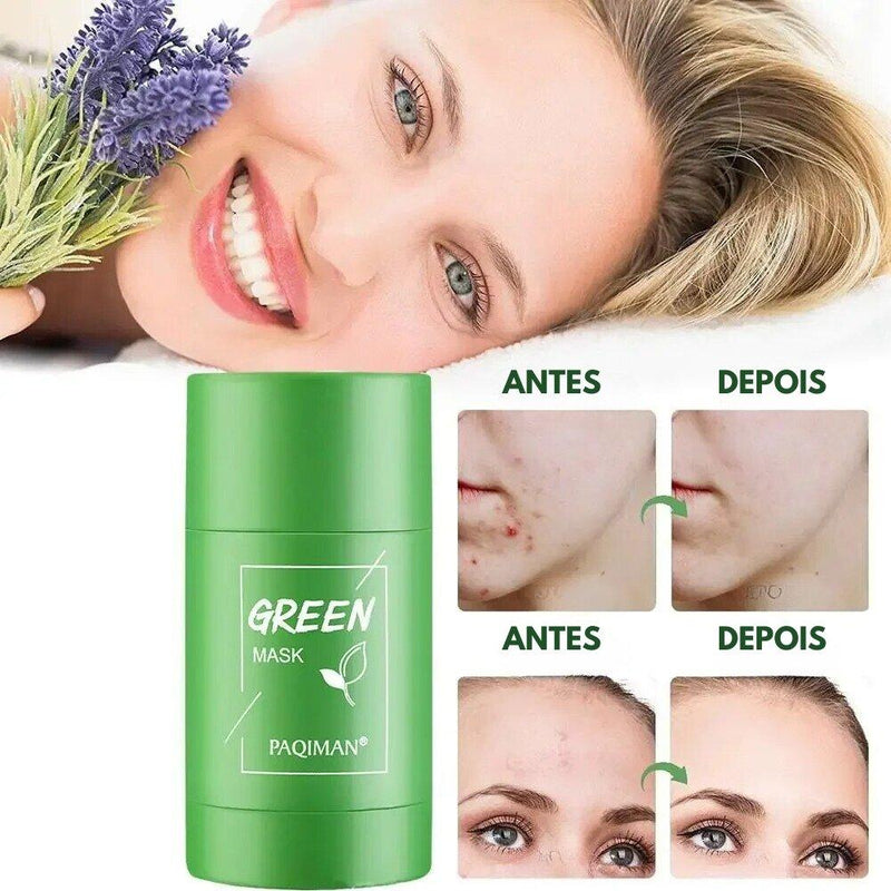 Máscara para acne de Chá Verde