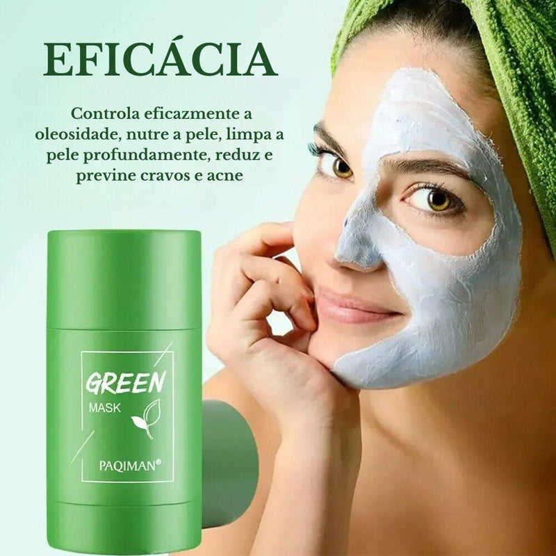 Máscara para acne de Chá Verde