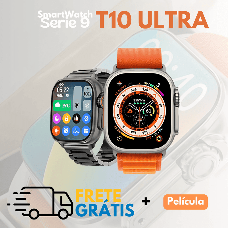 SmartWatch Serie 9 Ultra (Brinde: Pelicula) - ComprasÁgeis